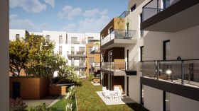 Neues Wohnquartier Entsteht In Jena Ost Hofansicht 01